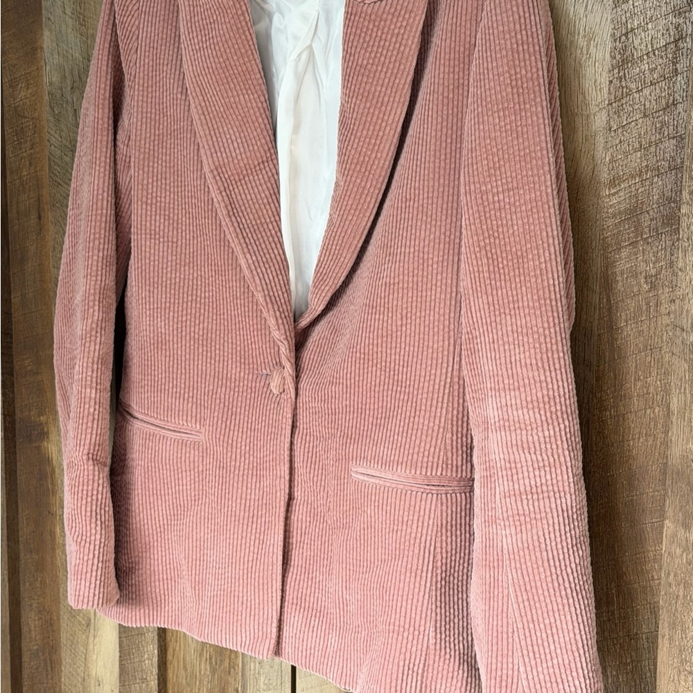 La Petite Francaise Paris Dusty Rose Lined Jacket - Picture 7 of 16